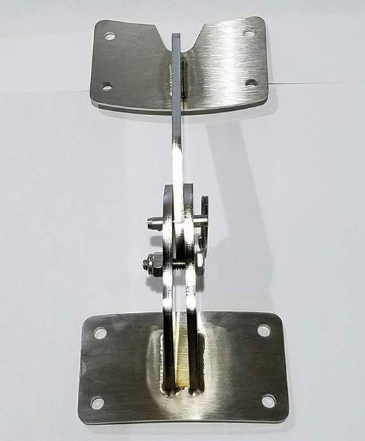 UGLY DRUM SMOKER HINGE – STAINLESS STEEL MODEL