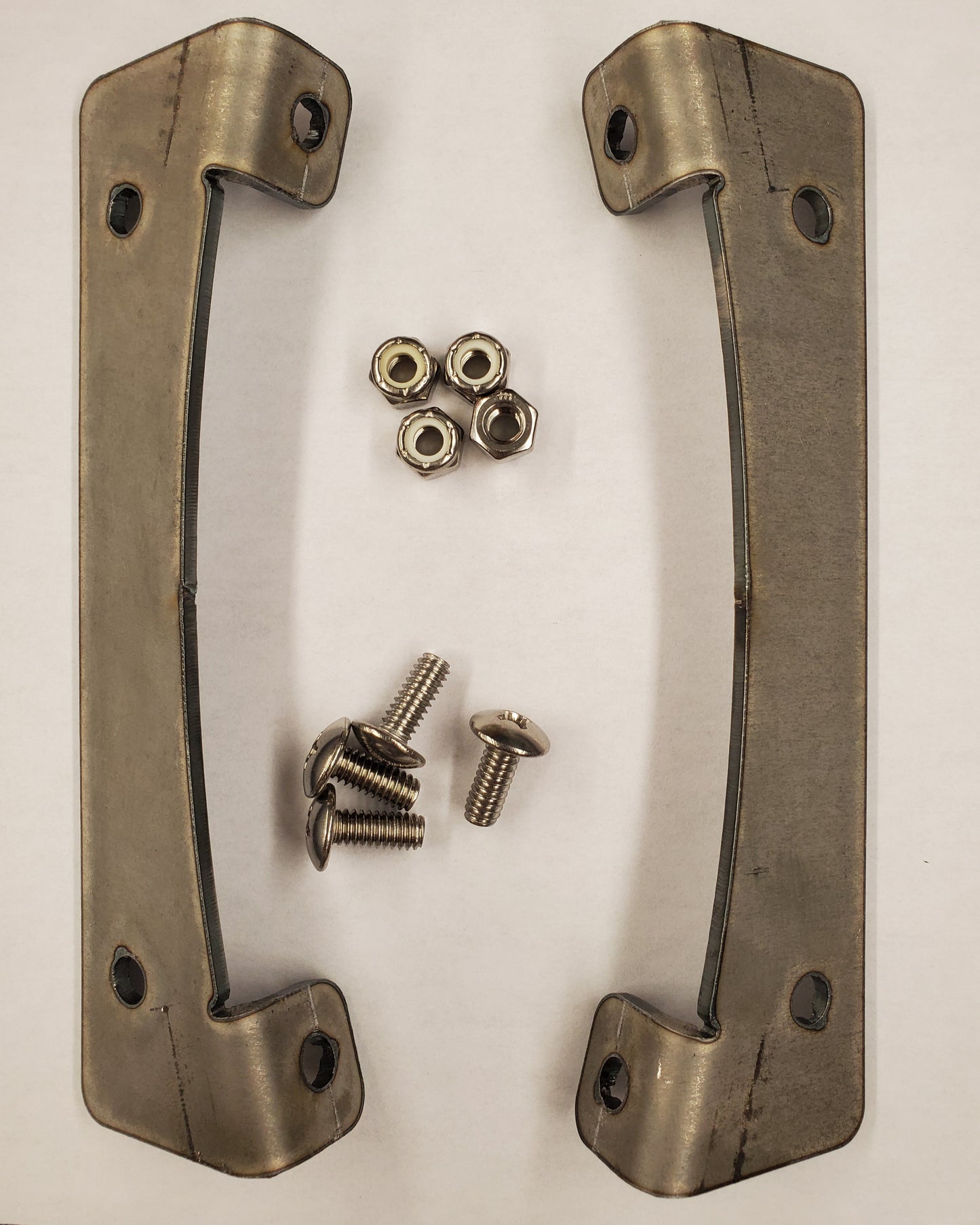 Raw Steel Kettle Table mount brackets