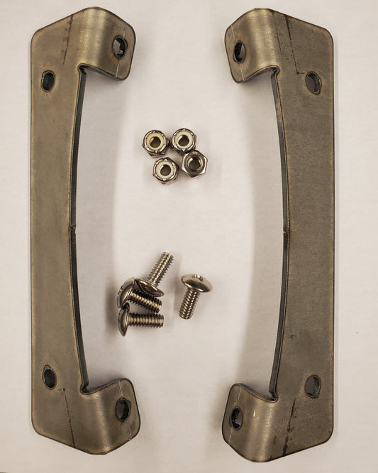 Raw Steel Kettle Table mount brackets